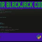 ASMR Programming Blackjack Game Python No Talking Mechanical Keyboard