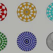 Drawing Multiple Check Pattern Circles Python Turtle Graphics Part11