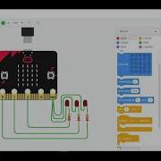 Micro Bit Block Coding Multiple Led Blinking Easy To Learn Coding And Electronics