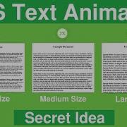 CSS Text Animation Text Size Changer Using Label Checkbox No JavaScript