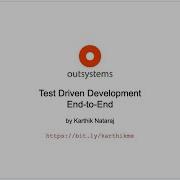 Part 5 Test Driven Development In OutSystems Create UI Consume BL Action
