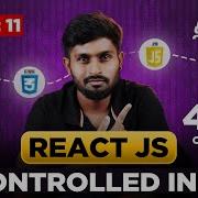 React Js Full Course தம ழ ல 11 React Controlled Inputs Explained With State Management