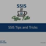 SSIS Coffee Talk SSIS Tips And Tricks