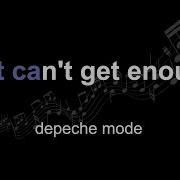 Depeche Mode Just Can T Get Enough Lyrics Paroles Letra