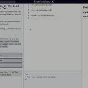 Learn Basic HTML And HTML5 Fill In The Blank With Placeholder Text FreeCodeCamp Org 05