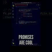 Awesome Way To Use Promises Instead Of Callbacks In JS Shorts Javascript Programming Coding