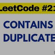 217 Contains Duplicate Leetcode Contains Duplicate Contains Duplicate Python Leetcode Array
