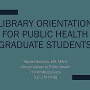 Library Orientation