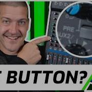 What Does PRE Button Do Audio Mixer Setup