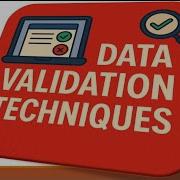 ACCA FIA FA1 CHAPTER 3 LESSON 11 DATA VALIDATION TECHNIQUES