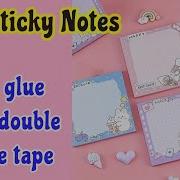 How To Make Sticky Notes Without Glue And Double Side Tape DIY Sticky Notes Easy School Crafts