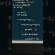 Pattern 117 In C Programming