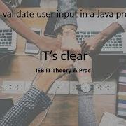 Java Input With Validation