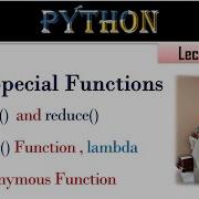 Lambda Function In Python Lecture 60 Map Function Reduce Function Filter Function