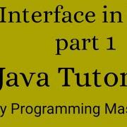 Interface In Java Java Interface Java Interface Tutorail Java Interface Hindi Javatutorial