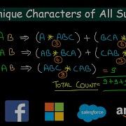Count Unique Characters Of All Substrings Of A Given String Leetcode 828