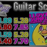 GITADORA GuitarFreaks I LOVE SUNFLOWER Guitar Bass Scores