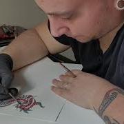 PAINTING TRADITIONAL TATTOO FLASH Cobra Part 2