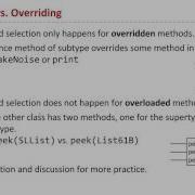 Inheritance1 Video 9 Overloaded Methods