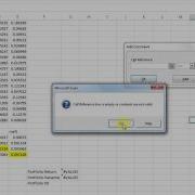Portfolio Of Four Assets Optimization With Solver