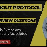 Protocols Delegates Protocols Extensions Composition Associated Protocol IOS Interview
