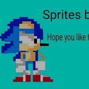 My Custom Sonic Sprite Sheet Test Made By Me
