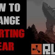 Rust Console Community Server How To Change Player Spawn Starting Loadout Gear Items With Custom Kit