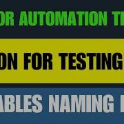 Python For Testers 5 Variables Naming Rules