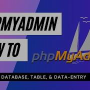 HOW TO CREATE A DATABASE TABLE DATA ENTRY IN PHPMYADMIN