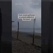 Lightning Strikes Two People On A Mexico Beach