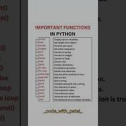 Top 18 Python Functions You MUST Know As A Beginner Python Tutorial For Beginners Python