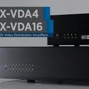 CE EX VDA4 CE EX VDA16 Video Distribution Amplifiers