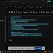 Build A Color Name Detector In Python Python Project