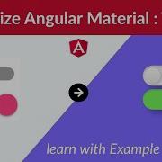Angular Material Slide Toogle Custom Style Angular Material Mat Slide Toggle