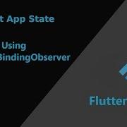 Flutter Определение находится ли приложение в фоновом режиме Событие жизненного цикла Widge