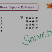 Square Pattern In Q Basic Patterns In Qbasic Part 1 QBasic Programs
