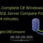 Build Your Own SQL DB Compare WinForms Net 5 Project In 4 Minutes