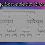 Understanding Merge Sort Algorithm Step By Step Explanation Sorting Algorithms Explained In Sinhala