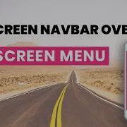 Fullscreen Overlay Navigation Menu Html5 CSS3 Menubar
