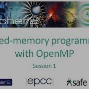 ARCHER2 Shared Memory Programming With OpenMP Session 1 October 2020