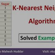 K Nearest Neighbors Algorithm To Classify Diabetic Patient Sugar Given BMI And Age Dr Mahesh Huddar