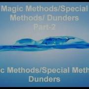 Magic Methods Special Methods Dunders Python 3 5 Part 2