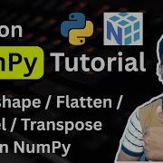 Python NumPy Tutorial 12 Reshape Vs Flatten Vs Ravel Vs Transpose In NumPy