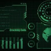 Futuristic Hacker HUD Interface Login