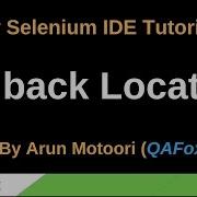 New Selenium IDE Part 106 Fallback Locators Strategy
