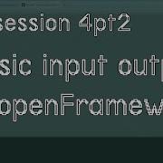 OpenFrameworks Creative Coding Basic Input And Output Pt2