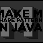 Alphabet M Shape Pattern In Java