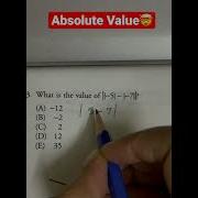 Absolute Value Tutor Math Mathtrick Learning Shorts Youtube Youtubeshorts