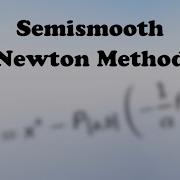 The Semismooth Newton Method