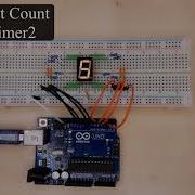 Arduino Uno 7 Segment Count With MsTimer2 Timer Interrupt